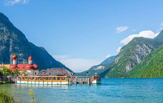 Konigssee Bartholoma st boathouse