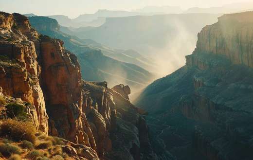 A breath taking canyon