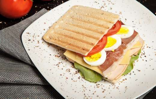 Bacon bread for breakfast