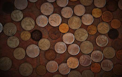 Coins cent variation