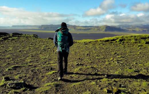 Adventure backpacker