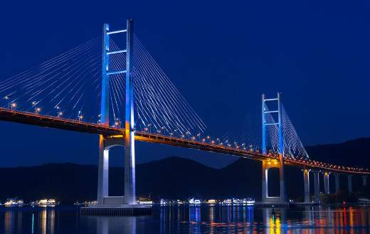 Machang bridge at night