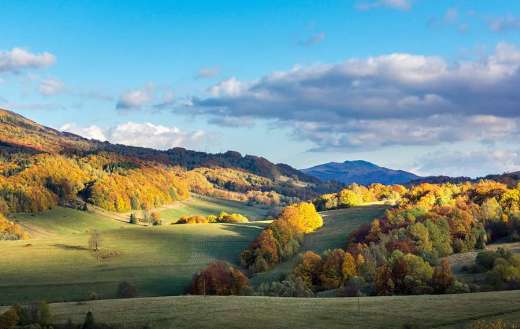 Polonina Bieszczady mountain