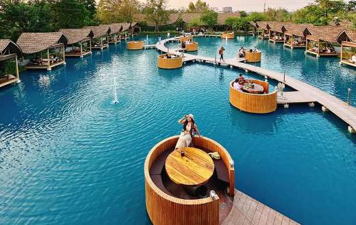 Thailand bubble in the forest