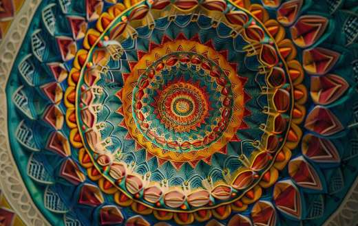 A mesmerizing mandala