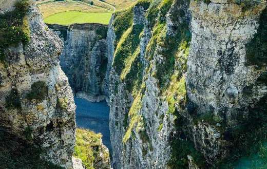 Beautiful landscape nature France