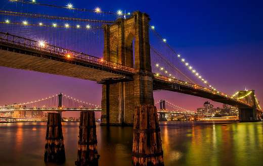 Brooklyn river bridge