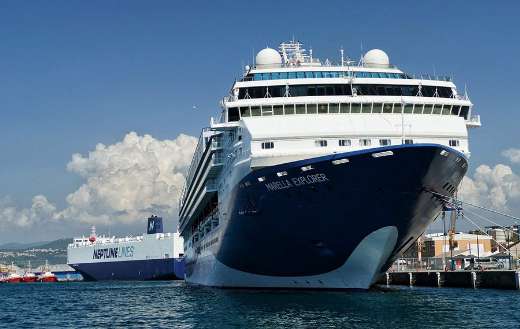 Huge ships port puzzle