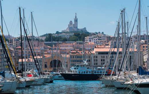 Marseille port city