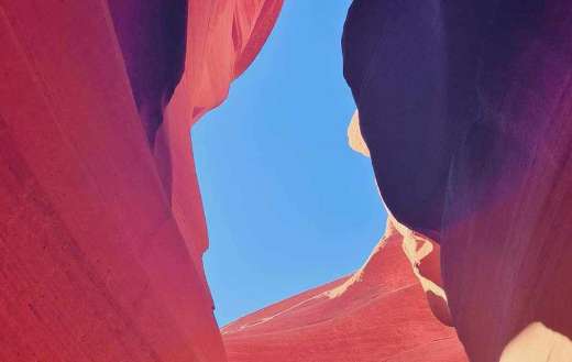Antelope canyon Arizona USA nine
