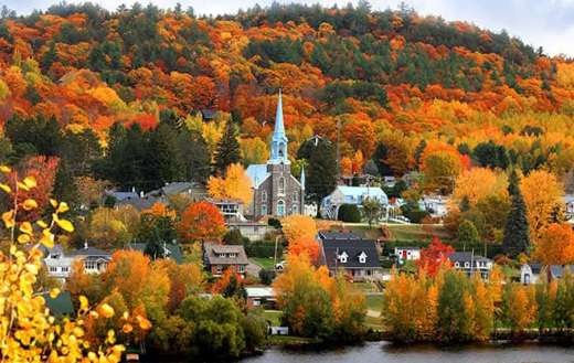 Grandes Piles in Mauricie Quebec