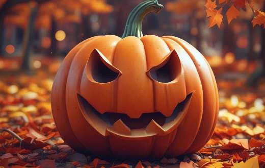 Spooky pumpkin online