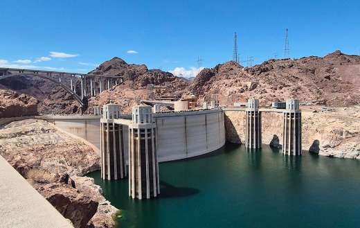 Hoover dam Nevada Arizona USA