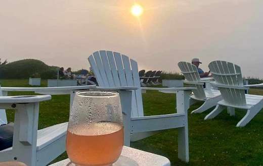 Lodge relaxation area