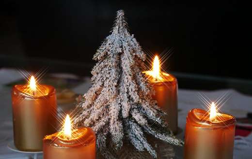 Christmas advent light