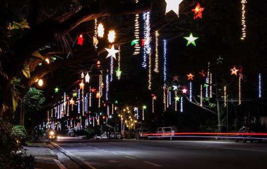 Christmas decoration Philippines trees