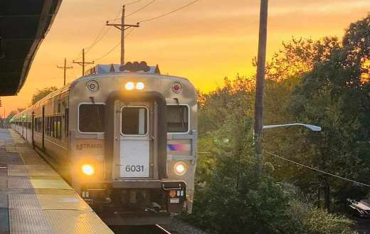 NJ transit comet train