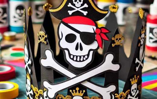 Simply crafty adventure cardboard crown