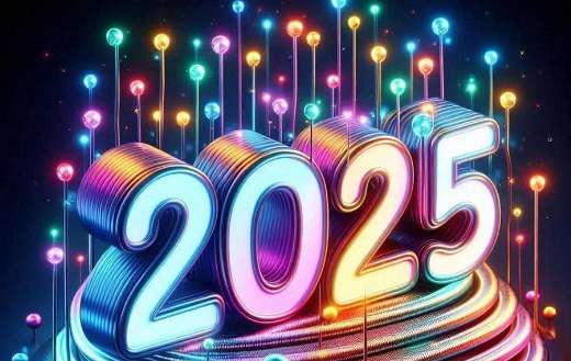 Very colorful year 2025