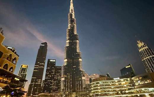 Burj Khalifa building and architecture