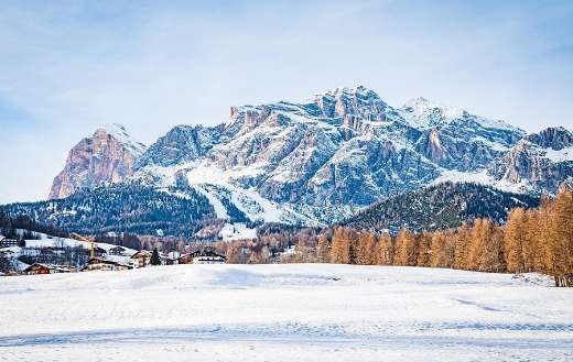 Cortina Italy winter