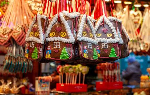 Gingerbread christmas advent