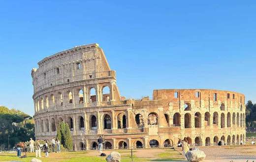 Historical landmark Rome Italy
