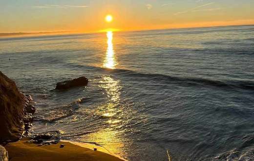 Nature best sun shining ocean beach sea