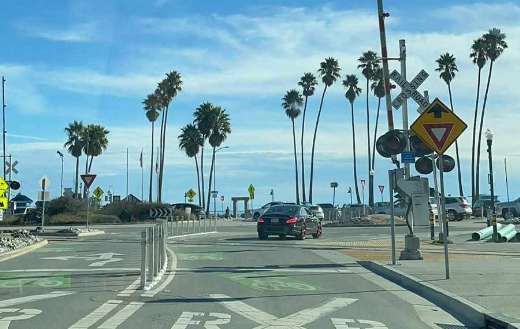 Nice weather in Huntington beach California