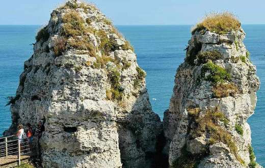 Rock saint Etretat France