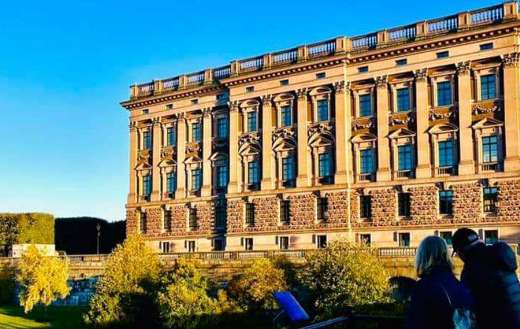 The royal palace castle