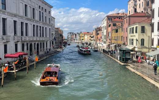 Venice Italy tourist area