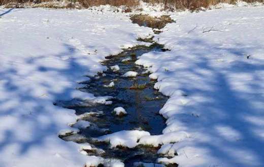 Winter picture near in Pulaski skyway