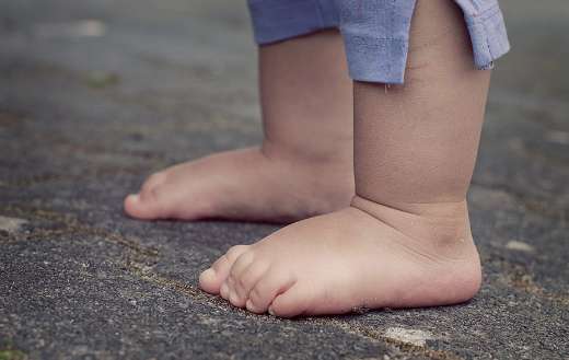Baby feet puzzle