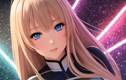 Colorful anime manga