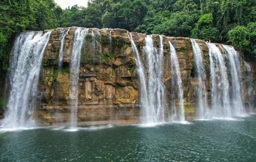 Tinuy an falls wonders of Surigao Philippines