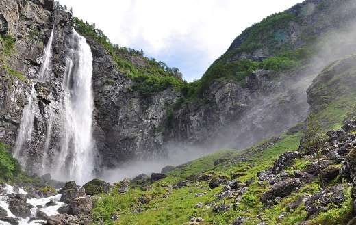Waterfalls Norway figs