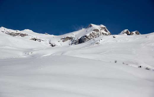 Winter landscape Hochtannberg Bregenzerwald Vorarlberg