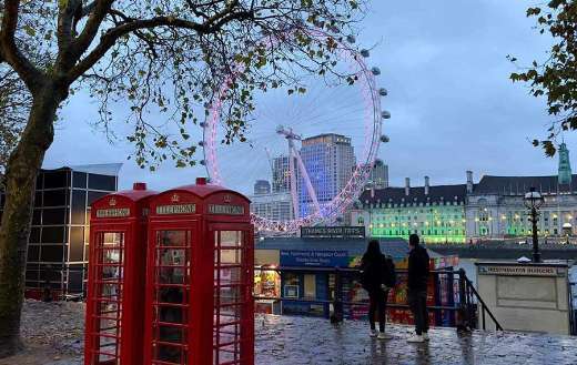 Ferris wheel in London