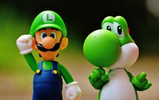 Luigi and yoschi