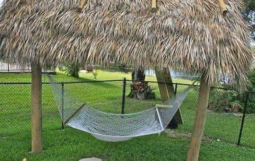Relaxing hammock