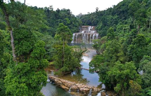 Tinuy an falls Philippines tourist attraction