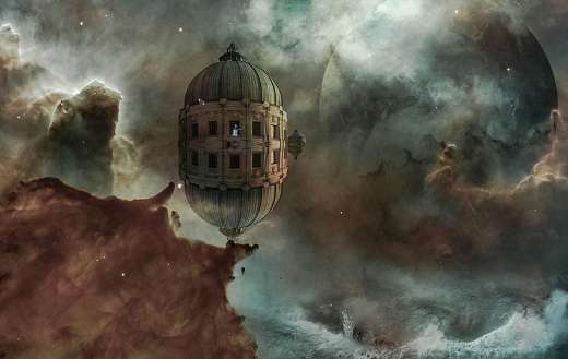 Fantasy space universe