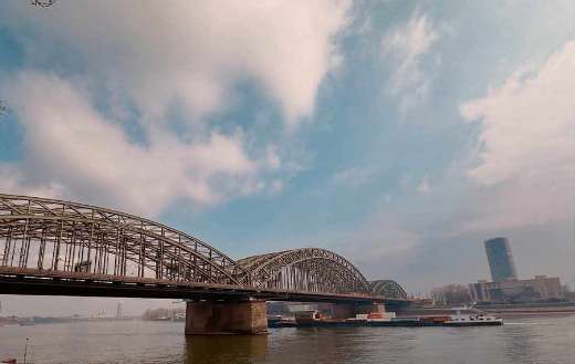 Hohenzollernbrucke bridge