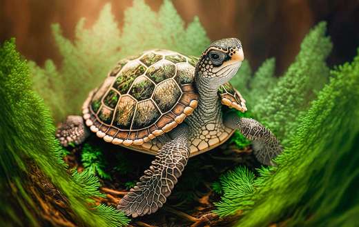 Turtle animal forest
