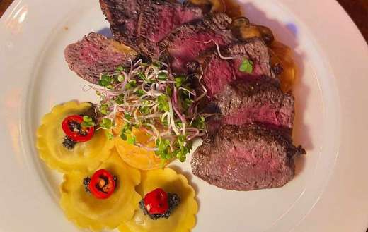 Yummy restaurant food dinner