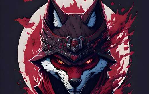 Wolf anime animal