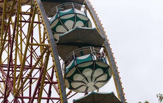 Amusement ferris wheel 2