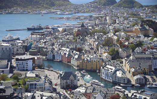 Alesund Norway architecture