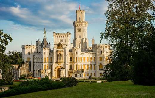 Castle palace building